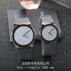 Holshorloges Guou Dames Mode Eenvoudige Duurzame Siliconen Horloge Riem Kalender Retro Trend
