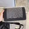 Projektantka Kobiet Dżins Boy Crossbody Bag Paris Brand V Quested Flap torebki Lady Canvas Laboy Klasyczny swobodny moda ramię 221W