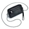 Realmente aprender cadeia crossbody tas titular ladi crocodilo elegante grande capacidade Três camadas rits All-matchilqxx