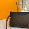 الفاخرة الإناث مخلب سستة إغلاق crossbody حقيبة وسادة الجلود محفظة القليل حقائب الكتف سلسلة حقيبة يد السفر M41638 متعددة الاستخدامات بني أسود وردي أحمر