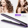 Purple black Hair Straighteners I.FM 2 in 1 Ceramics Styling Tool Professional Curler Negative oxygen ions Portable adjustable High Quality with Stock