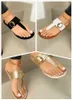 Mulheres Mulheres Chinelos de Moda Clip Clip Toe Slides Plana Sandálias Confortáveis ​​Fecho Flip Flops