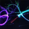 Party Decoration 1.8M 360 Degree Colorful Color LED Fiber Optic Whip Lighting Long Lamp Lifespan Dance Wedding Hand Rope Light