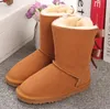 Chaussures enfants bottes de neige en cuir véritable pour les tout-petits bottes avec des arcs chaussures pour enfants filles bottes de neige