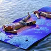 Gloats gonfiabili Tubi flottanti Padana d'acqua a floating tappetino a 2 strati a 2 strati xpe isola per piscina Lago oceano nuoto