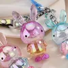 Porte-clés fille voiture sac pendentif porte-clés cadeau bijoux coréen coloré cristal porte-clés acrylique poupée porte-clés pour femmes 2022 Miri22
