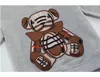 2 farben Jungen Mädchen Marke Pullover Pullover Cartoon Bär Kinder Langarm Sweatshirt Baumwolle Kinder Pullover Frühling Herbst Mädchen Kleidung