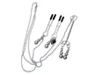 Adult Games Bondage Nipple Clamps with Metal Chain Sex Toys For Women Couple Breast Labia Clips Clitoris Clamp8240504