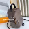 Designer mini zaino da donna Borse a tracolla da uomo Zaino primavera Borsa a tracolla in pelle Bambini Donna Borsa da scuola stampata per ragazza da viaggio Borse Pacchetti Borse Borse