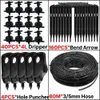 Kesla 4L Greenhouse Drip Irrigation 4-Way Druppel 3 / 5mm Slang Irrigatiesysteem DRUPPER FIT POT GAZON YARD GROENEHOUDER 5-50SET 210610