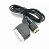 1.8m 6ft RGB SCART CABLE GAMING WIRE TV AV CORD لـ Sony PlayStation PS2 PS3 لوحات ألعاب