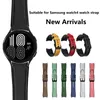 Per Samsung Bands Classic Watch Band Cinturino in pelle vegana