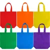 Novo saco de dobramento colorido Sacos de compras dobráveis ​​dobrável sacos de compras reutilizáveis ​​Bolsa de dobramento Eco-friendly New Ladies Sacos de armazenamento RRE11261