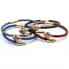 Odian Jewelry bracelet tête de serpent en acier inoxydable de qualité haut de gamme bracelet en cuir véritable galuchat et python pour femme man331F