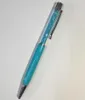 Ballpoint Pens 20 stcs/Lot luxe kristal geschenk pen hoogwaardige bal rollerball kantoor schoolbenodigdheden lasergrave logo g115