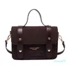 Fashion Msenger Hit Color Single Shoulder Handbag Small Square Bag