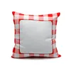 Coque de coussin d'oreiller de sublimation vierge 40 * 40cm grille de coussin de coussin de coussin de coussin de chaleur à domicile canapé Tilloues ZZA3370