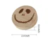 New Wooden Round Shape Bottle Opener Coaster Fridge Magnet Decoration Beer Bottles Openers Factory wholesale