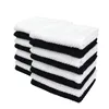 Coton 30 * 30CM / 12 * 12INCH Torchon Doux Super Chiffons D'essuyage Treillis Conçu Salle De Bains Cuisine Thé Bar Serviettes Maison Verre Main RRF11375