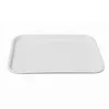 Retângulo Placa de salada de frutas plásticas de placas de armazenamento de placas crianças bandeja de lanche cor sólida cozinha bandejas home bandejas de hotel RRA10020