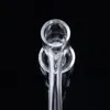 Terp Slurper Beveled Edge 10mm 14mm acessórios para fumar sem costura solda totalmente solda 2mm de espessura bangers dobrado 45 90 graus para bongs splash guarda quartzo banger prego