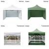 Portable Outdoor Tent Surface Replacement Cloth Rainproof Canopy Party Waterproof Gazebo Canopy Top Cover Garden Shade Shelter 772 Z2