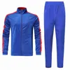 Youth Running Kurtki Spodnie Garnitur Kobiety Mężczyźni Plus Velvet Dress Trackball Outfit Zestaw Treningowy Piłka Nożna Jogging Sportswear Y1221