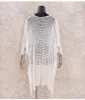 Women's Swimwear 2022 Beach Cover Up Summer White Sarong Bikini Bathing Suit Women Beachwear Swimsuit Pareo Tunic Q1281