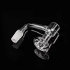 Acessórios para fumantes totalmente soldados Banger de quartzo Terp Surper 10mm 14mm 18mm machado e fêmea 45 ° 90 ° para bongud bong dab equipamento