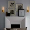 Nordic Post Modern Iron Black Wall Lamps LED Living Room Bedroom American Staircase Aisle Luxury Sconces Lights Lighting Lamp