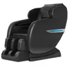 Shiatsu Sıfır Yerçekimi Tam Vücut Masaj Sandalye Recliner Bluetooth Isıtma Fonksiyonu ile Ayak Rulo LED Işık, Siyah ve Kahverengi