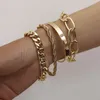 Lussuose catene a maglia a mano in metallo argento dorato di lusso Catene multi design con serratura termica o altri gioielli per il corpo Bracciali per donne sexy ragazza all'ingrosso per set