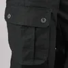 Мужские наружные брюки Трехмерные карманы Многофункциональные повседневные осенние брюки Multi-Pocket HSJ88 210715