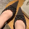 Klasyczne splicing perel stiletto 7 cm wysokie obcasy Slingback Pump Poiczane francuskie sandały jedwabne różowe złoto nagie czarne sztyletki sandałowe kobiety letnie cienki pięta sztylet