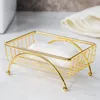 Fashion Soap Plate Body Cleaning 304 Stainless Steel Gold Color Hotel Bath Tools Soaps Dish Draining Rack