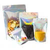 Storage Bags 100Pcs Anti-Oxidation Aluminum Foil Laser Packaging Bag Thick Confine Oneself Jewelry Retail