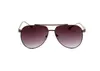 261 Männer klassische Design Sonnenbrille Mode ovaler Rahmenbeschichtung UV400 Objektiv Carbonfaser Beine Sommerstil Brillen mit