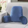 new 37 Sofa Cushion Back Pillow Bed Plush Big Backrest Reading Rest Pillow Lumbar Support Chair Cushion With Arms Home Decor EWD5754
