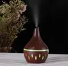 Elektrische aroma diffuser etherische olie diffuser lucht luchtbevochtiger ultrasone afstandsbediening kleur led lamp mist maker thuis