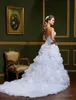 2021 sexy Vestido De Noiva abito da ballo bianco abiti da sposa senza spalline Sweetheart PickUps gonna rimovibile arabo Mini corto da sposa 5887276