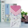 Zonnebloem lederen portemonnee kisten voor iPhone 15 14 13 Pro Max 12 11 xr XS X 8 7 Plus Fashion Flower Ananas Luipaard vlindermarmeren Wolfhouder ID -kaart Flip Cover -band