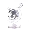 Cool Glass Water Bong Smoke Pipe 14-tums rund Globe Cute Novel Glass Pipe Dab Rig Rökningstillbehör