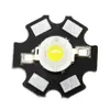 1 W Yüksek Güç LED Beyaz / Sıcak Boncuk Lamba Çip DIY Işık Için 20mm Yıldız PCB Platin Soğutucu İç Aydınlatma