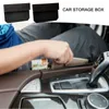 Car Organizer 1 PC Seat Storage BoxConsole Tasca laterale Coin Phone Cup Holder Automobili Decorazioni per interni Parti