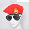 Höst Vinterull Felt Berets För Män Kvinnor Mode Europeiska US Army Caps British Style Sailor Keps Säkerhetslock för Unisex GH-242