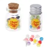 New 1/12 Miniature Food Dessert Sugar Mini Lollipops With Case Holder Candy For Doll House Kitchen Furniture Toys Accessories