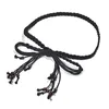 Cinture Cintura decorativa Cintura da donna Corda Moda Cinturino sottile Nappa annodata Accessori per abiti a catena282y