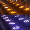 20pcs اللاسلكي DMX LED Outdoor DJ Par 9x18W RGBWAUV 6IN1 PAR PAR