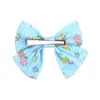 Dzieci Dziewczyny Akcesoria do włosów 12 Kolory 2 sztuk / partia Zestaw Kwiat Baby Barrettes Dzieci Klipy Butterfly HairClips Hairbows 137 B3