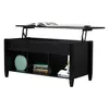 Lift Top Coffee Table Modern Furniture living room Hidden Compartment And Lift Tabletop Blacka12 a05